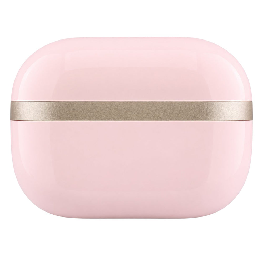 Bluetooth-Freisprecheinrichtung Guess Glossy Gold Line Printed Classic Logo, TWS, Rosa