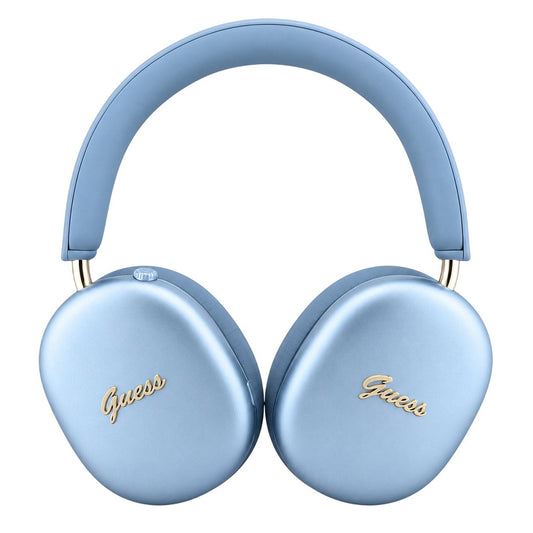 Kit mains libres Bluetooth Guess Metal Script Logo, A2DP, Bleu