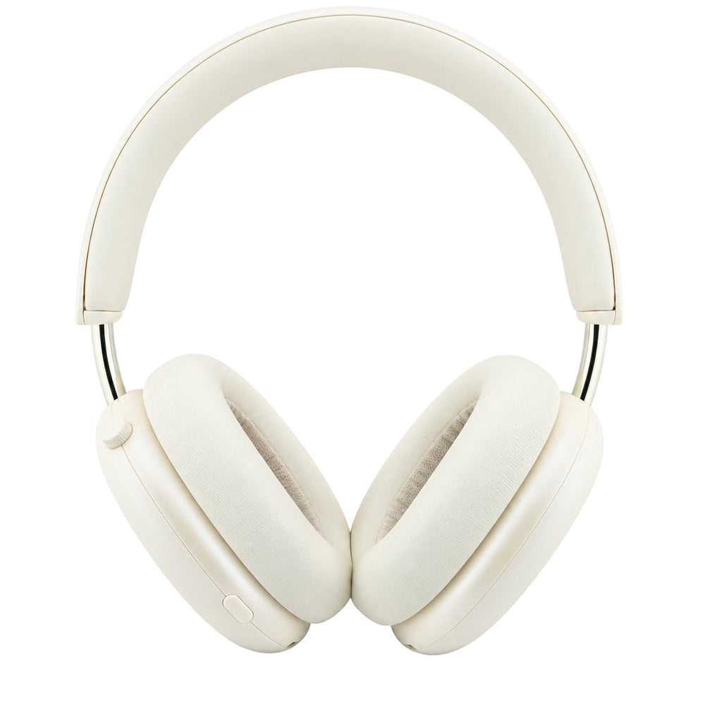 Guess Metal Script Logo Bluetooth-Freisprecheinrichtung, A2DP, Beige