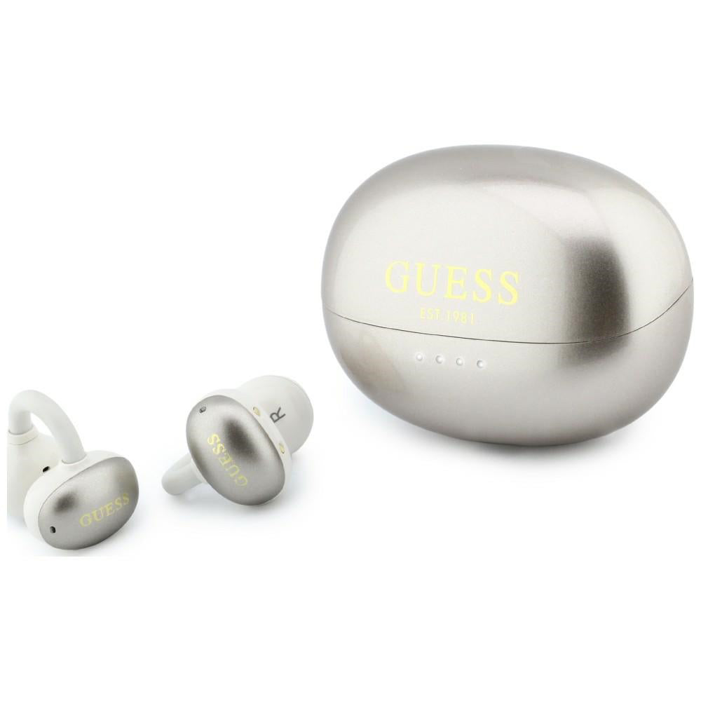 Bluetooth-Freisprecheinrichtung Guess Metallic Finish Elektrobeschichtete Teile Klassisch, TWS, Gold