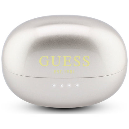 Bluetooth-Freisprecheinrichtung Guess Metallic Finish Elektrobeschichtete Teile Klassisch, TWS, Gold