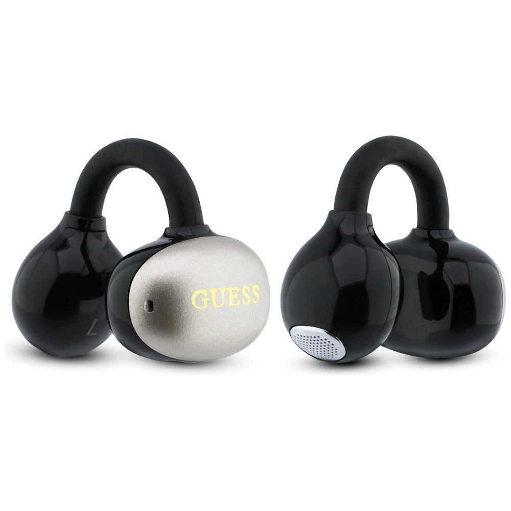 Bluetooth-Freisprecheinrichtung Guess Metallic Finish Elektrobeschichtete Teile Classic, TWS, Schwarz