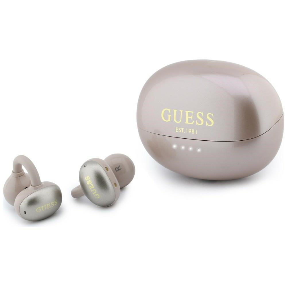 Bluetooth-Freisprecheinrichtung Guess Metallic Finish Elektrobeschichtete Teile Classic, TWS, Rosa