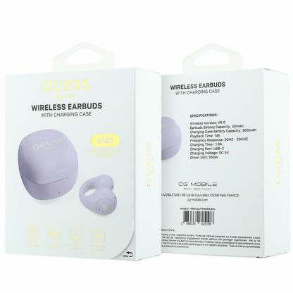 Bluetooth-Freisprecheinrichtung Guess Mini Classic, TWS, Lila