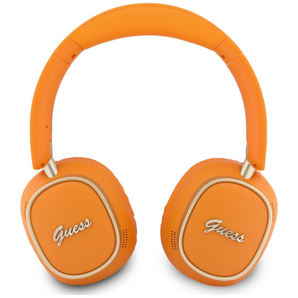 Kit mains libres Bluetooth Guess Rectangle Metal Script, A2DP, Orange