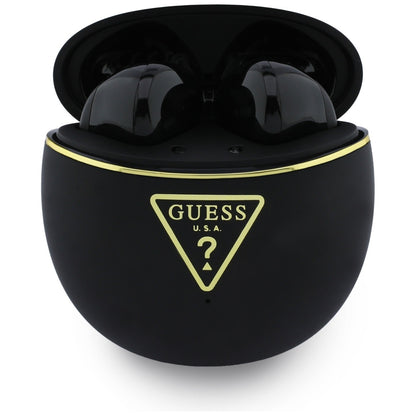 Handsfree Bluetooth Guess Script Print, TWS, Black