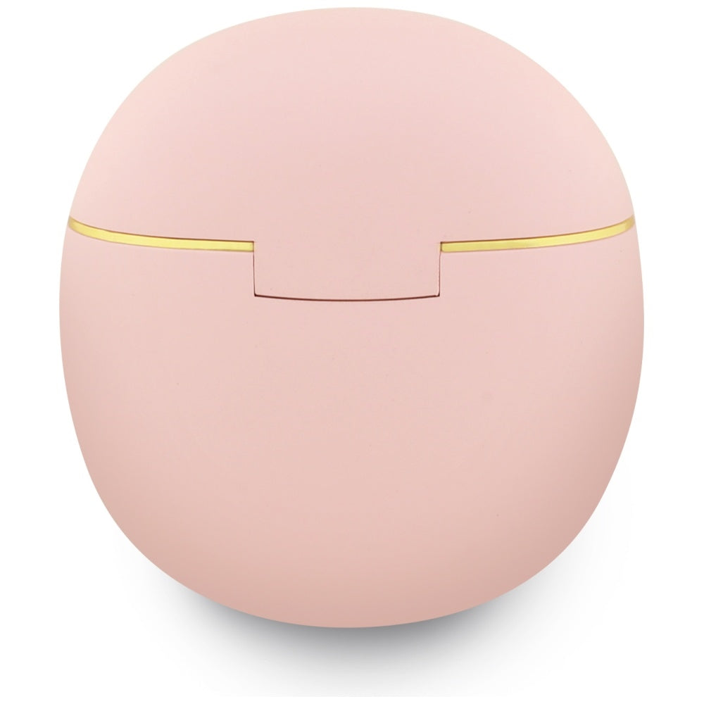 Handsfree Bluetooth Guess Script Print, TWS, Rosa