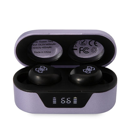 Kit mains libres Bluetooth Guess, TWS, Mauve