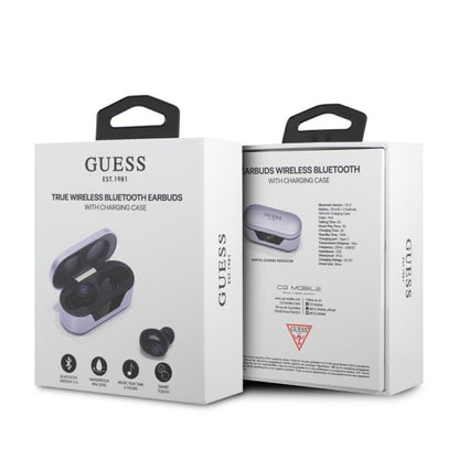 Kit mains libres Bluetooth Guess, TWS, Mauve