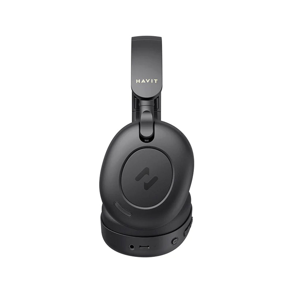 Kit mains libres Bluetooth HAVIT H655BT, A2DP, ANC, Noir