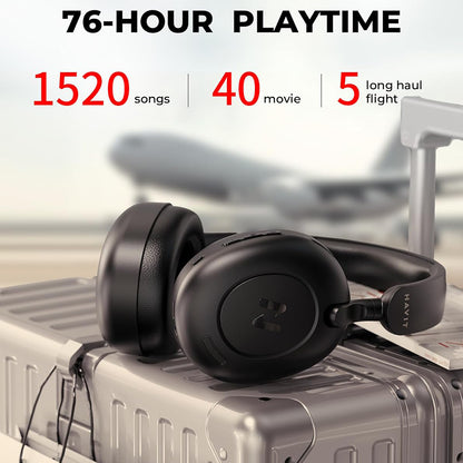 Kit mains libres Bluetooth HAVIT H655BT, A2DP, ANC, Noir