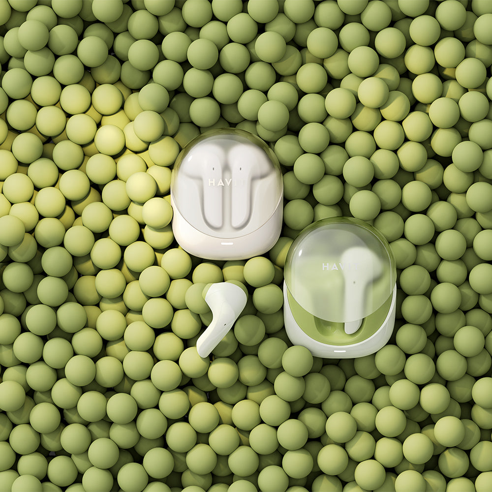 Kit mains libres Bluetooth HAVIT Modern Buds TW974, TWS, Beige