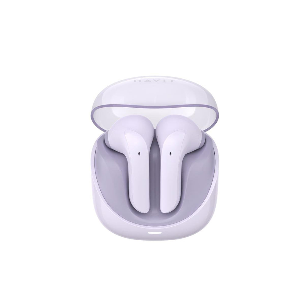 Handsfree Bluetooth HAVIT Modern Buds TW974, TWS, Lila