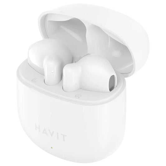 Handsfree Bluetooth HAVIT TW976, TWS, Blanc