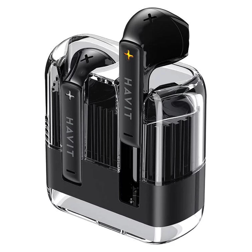 Handsfree Bluetooth HAVIT TW981, TWS, Schwarz