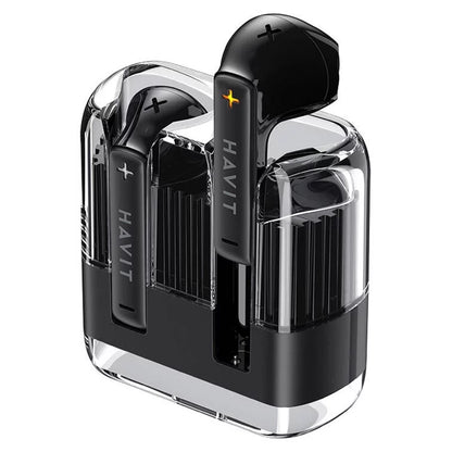 Handsfree Bluetooth HAVIT TW981, TWS, Schwarz