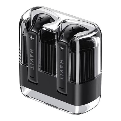 Handsfree Bluetooth HAVIT TW981, TWS, Schwarz