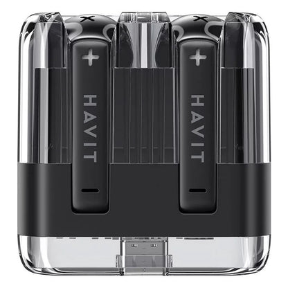 Handsfree Bluetooth HAVIT TW981, TWS, Schwarz