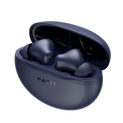 Handsfree Bluetooth HAVIT TW986, TWS, Bleu