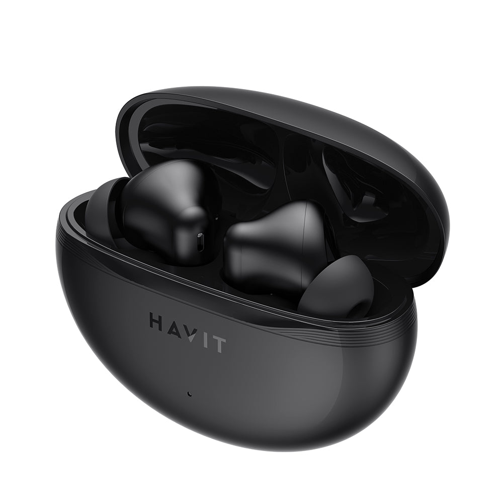 Handsfree Bluetooth HAVIT TW986, TWS, Schwarz