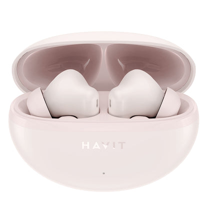 Handsfree Bluetooth HAVIT TW986, TWS, Rosa