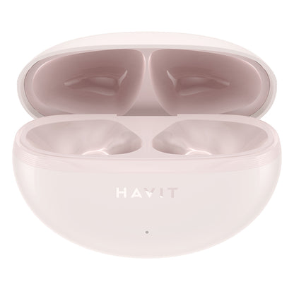 Handsfree Bluetooth HAVIT TW986, TWS, Rosa