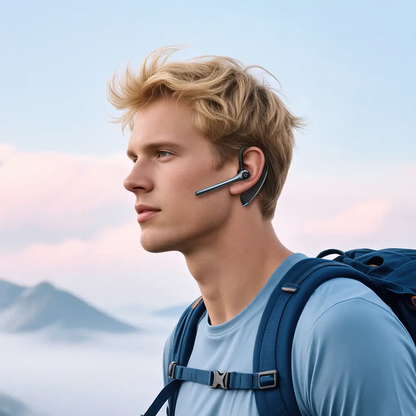 Bluetooth-Freisprecheinrichtung HOCO E90, A2DP, Schwarz