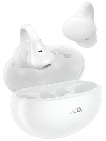 Kit mains libres Bluetooth HOCO EA8, TWS, Blanc