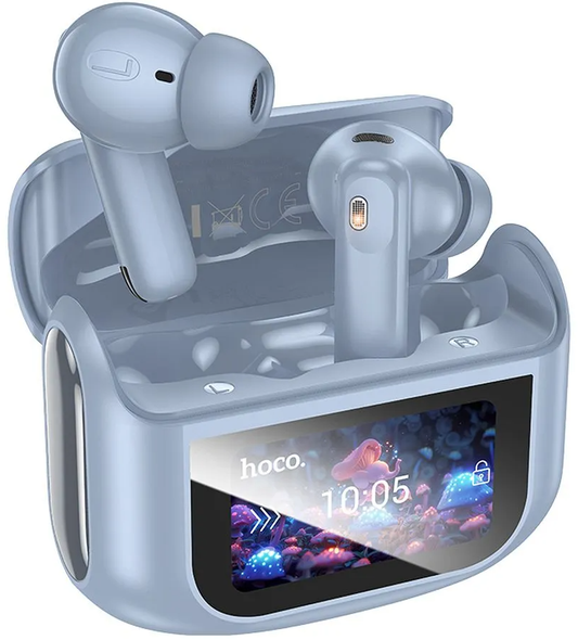 Bluetooth-Headset HOCO EQ21, TWS, ANC, Blau