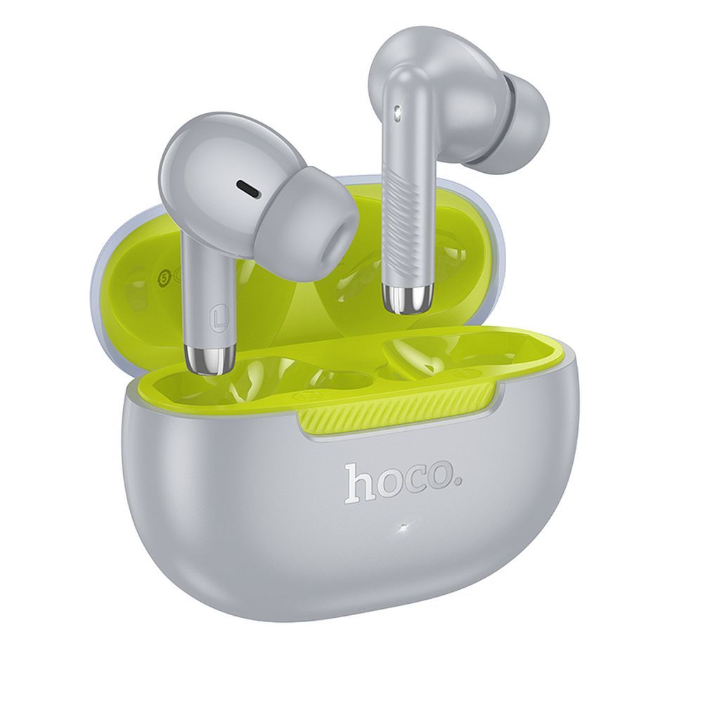 Kit mains libres Bluetooth HOCO EQ24, TWS, Gris