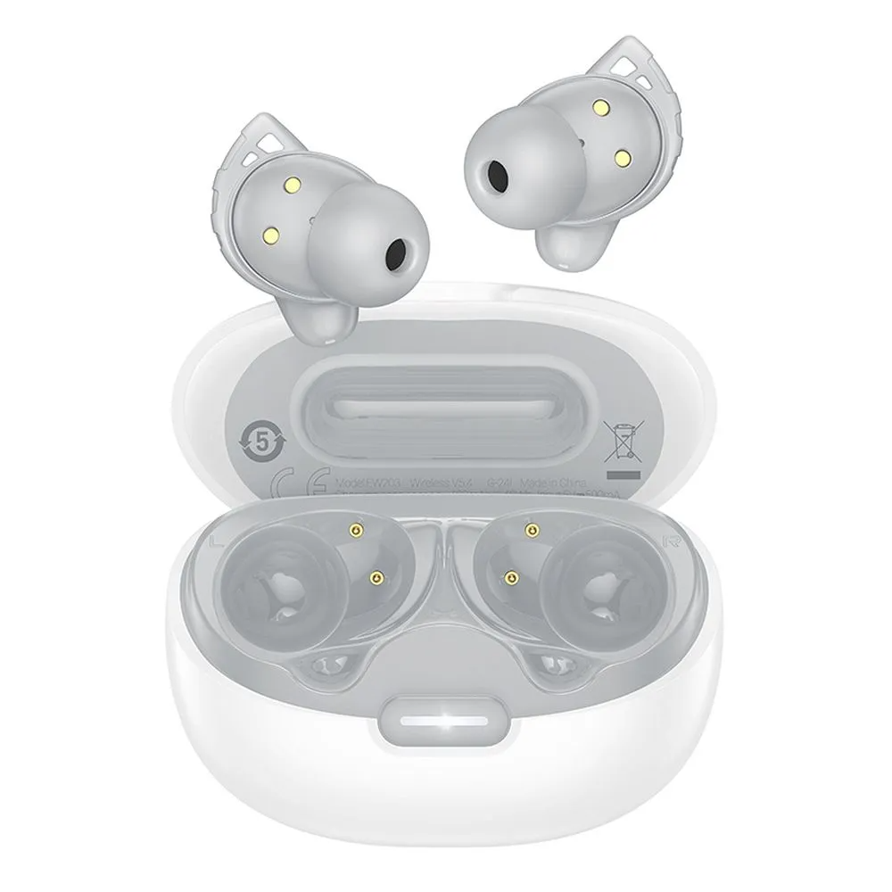 Kit mains libres Bluetooth HOCO EW203, TWS, Blanc