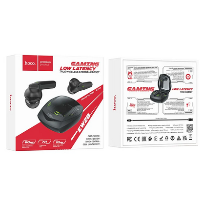 Kit mains libres Bluetooth HOCO EW28, TWS, Noir