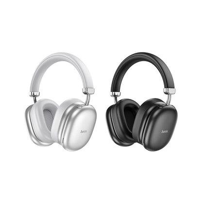 Bluetooth Handsfree HOCO W35 Max, A2DP, ANC, Silver