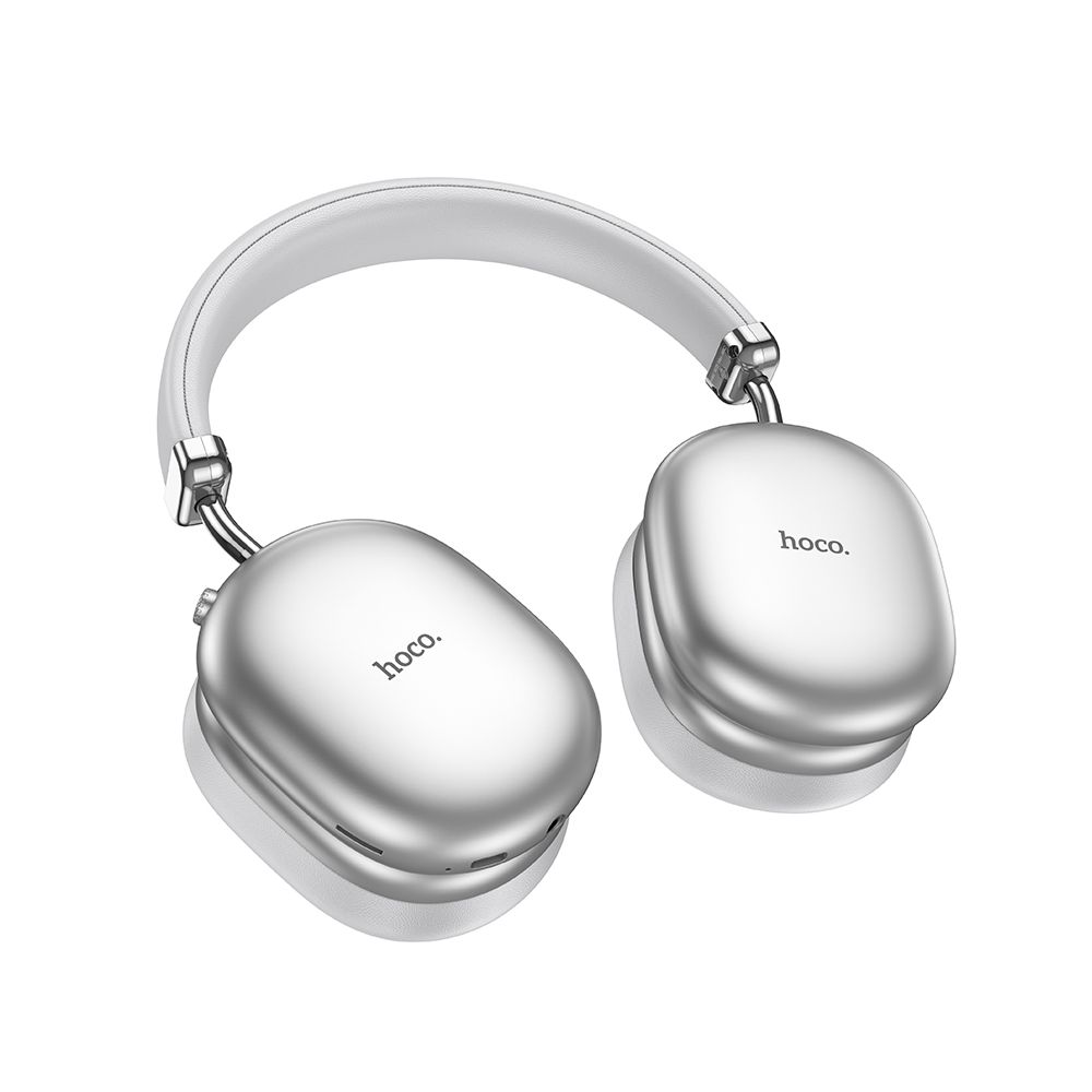 Bluetooth Handsfree HOCO W35 Max, A2DP, ANC, Silver