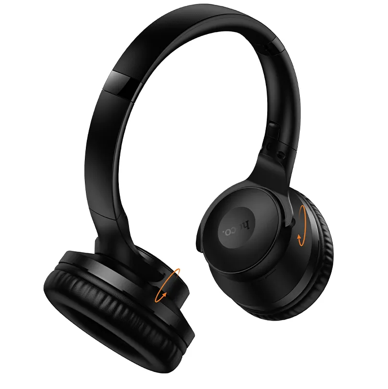 Kit mains libres Bluetooth HOCO W71, A2DP, Noir