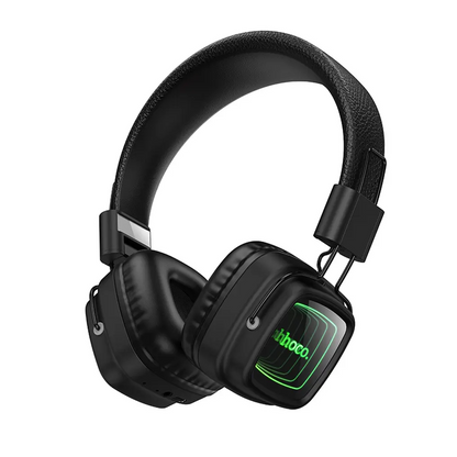 Kit mains libres Bluetooth HOCO W72, A2DP, Noir