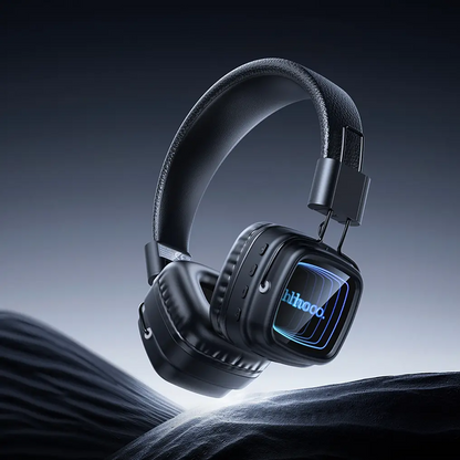 Kit mains libres Bluetooth HOCO W72, A2DP, Noir