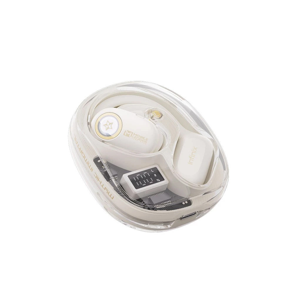 Kit mains libres Bluetooth Infinix ZLoop 3 XEO2P, TWS, Blanc