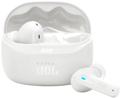 Kit mains libres Bluetooth JBL Tune Beam 2, TWS, ANC, MultiPoint, Blanc JBLTBEAM2WHT