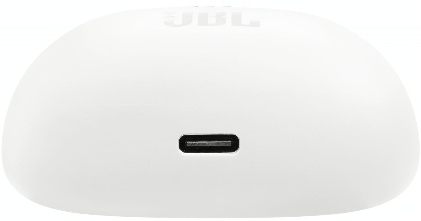 Kit mains libres Bluetooth JBL Tune Beam 2, TWS, ANC, MultiPoint, Blanc JBLTBEAM2WHT