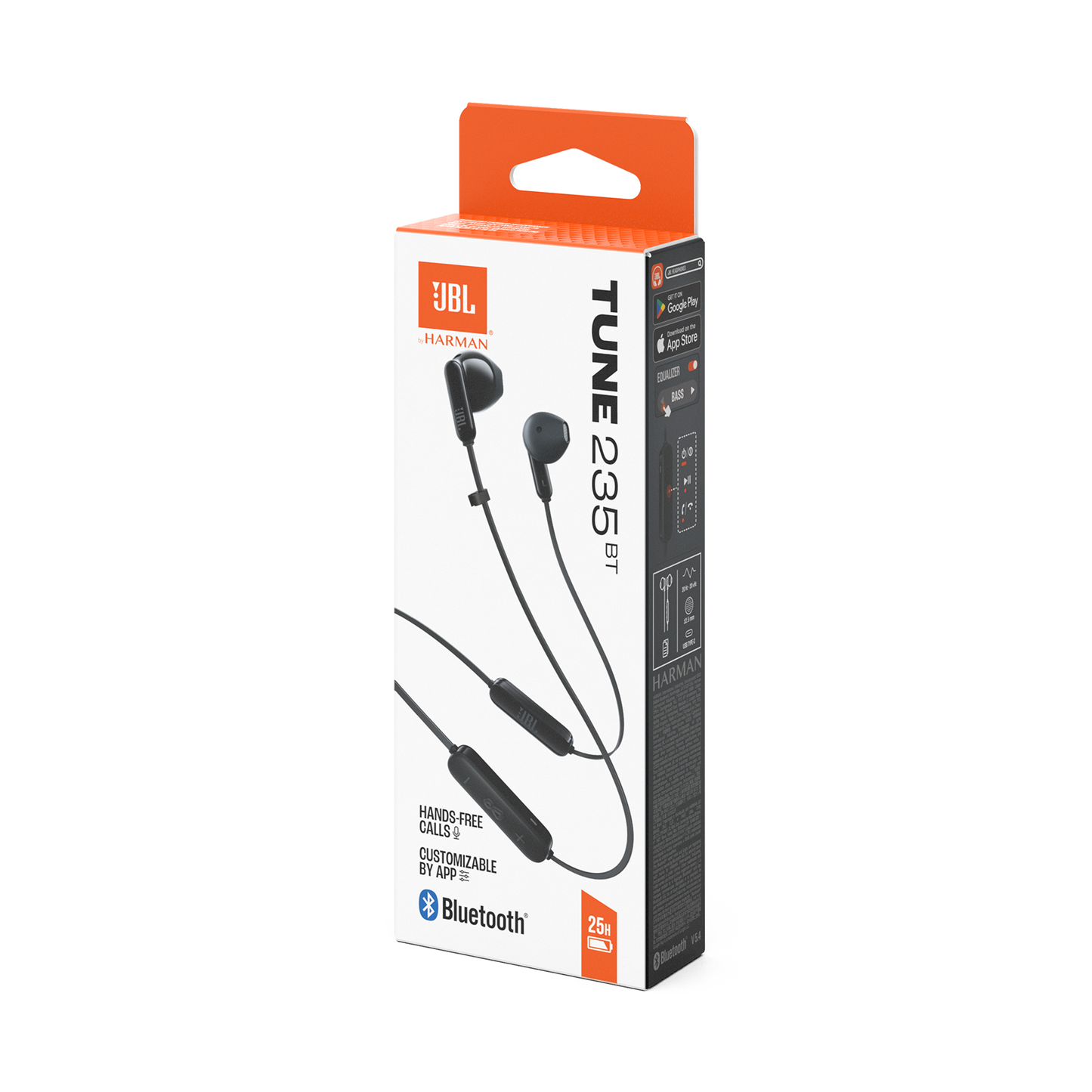 Bluetooth-Freisprecheinrichtung JBL Tune 235BT, MultiPoint, A2DP, Schwarz JBLT235BTBLK