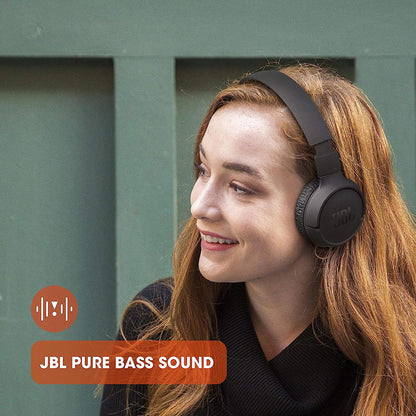 Bluetooth-Freisprecheinrichtung JBL Tune 510BT, MultiPoint, A2DP, Schwarz JBLT510BTBLKEU