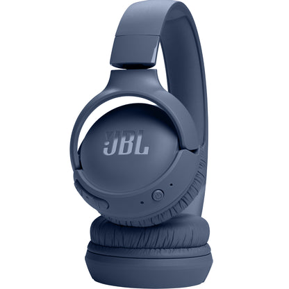 Kit mains libres Bluetooth JBL Tune 520BT, MultiPoint, A2DP, Bleu JBLT520BTBTBLU