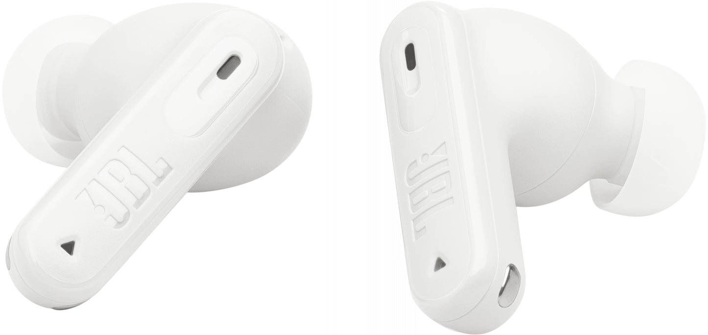 Kit mains libres Bluetooth JBL Tune Beam 2, TWS, ANC, MultiPoint, Blanc JBLTBEAM2WHT