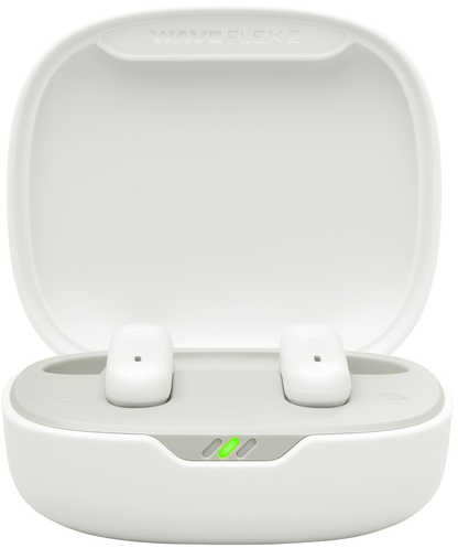 Handsfree Bluetooth JBL Wave Flex 2, TWS, ANC, MultiPoint, Weiß JBLWFLEX2WHT