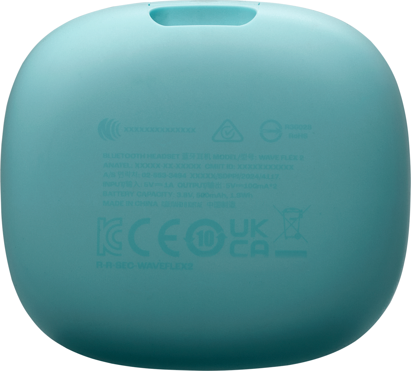 Bluetooth-Freisprecheinrichtung JBL Wave Flex 2, TWS, ANC, MultiPoint, Blau JBLWFLEX2BLU