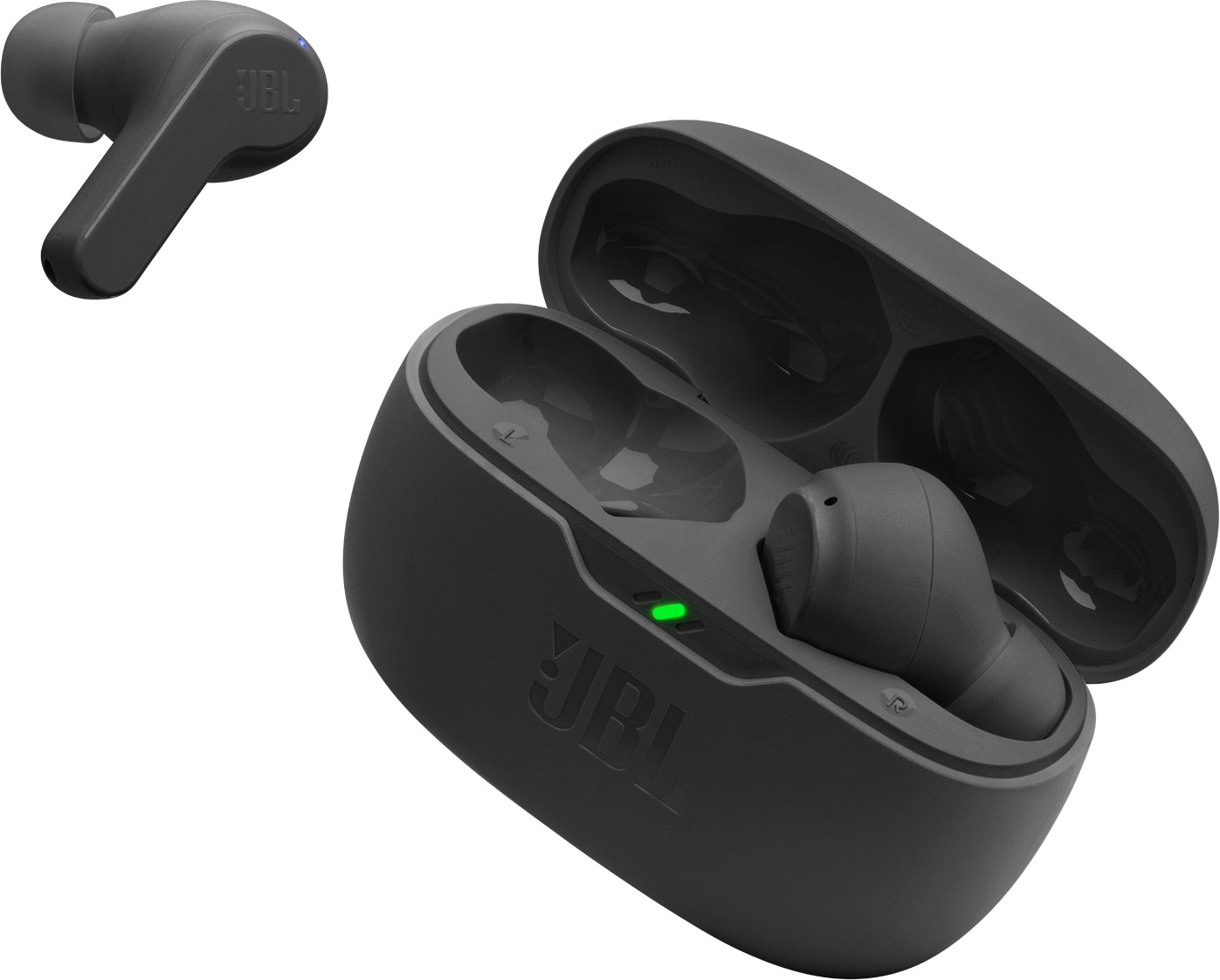 JBL Wave Beam TWS Bluetooth Kopfhörer | Schwarz | 32h Akku | Smart Ambient