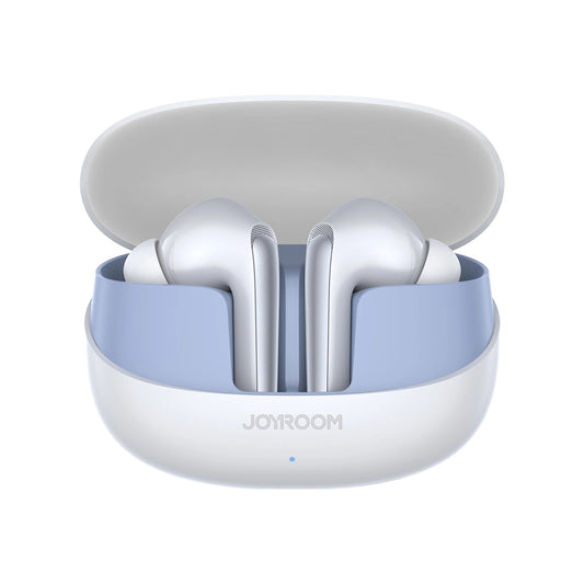 Kit mains libres Bluetooth Joyroom Funpods JR-FN2, TWS, ANC, Blanc