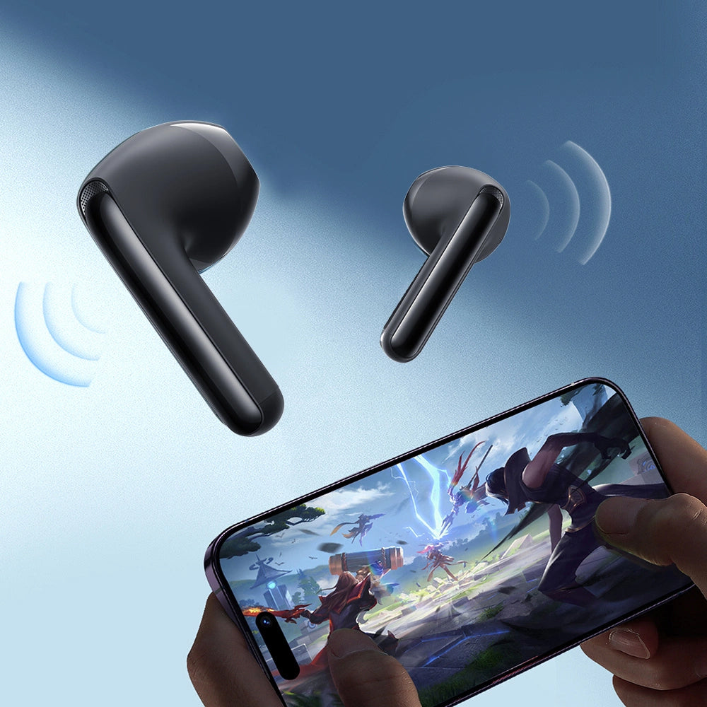 Bluetooth-Freisprecheinrichtung Joyroom Funpods JR-FB1, TWS, ANC, Schwarz