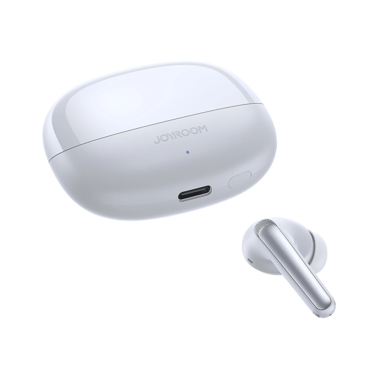 Bluetooth-Freisprecheinrichtung Joyroom Funpods JR-FN2, TWS, ANC, Weiß